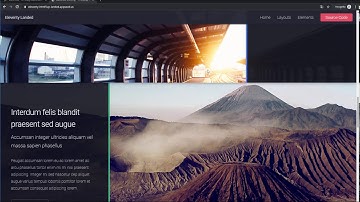 Static Site Eleventy - HTML5up Landed | AppSeed