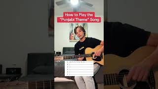 How to Play the “Punjabi Theme” 🎸