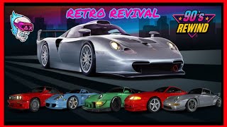 -CSR2- 90'S REWIND: RETRO REVIVAL (RACES 45/⁷0) GET A FREE 911 GT1