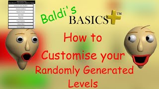 SEIZURE AND LOUD WARNING!) Baldi's Basics Plus Mod Menu