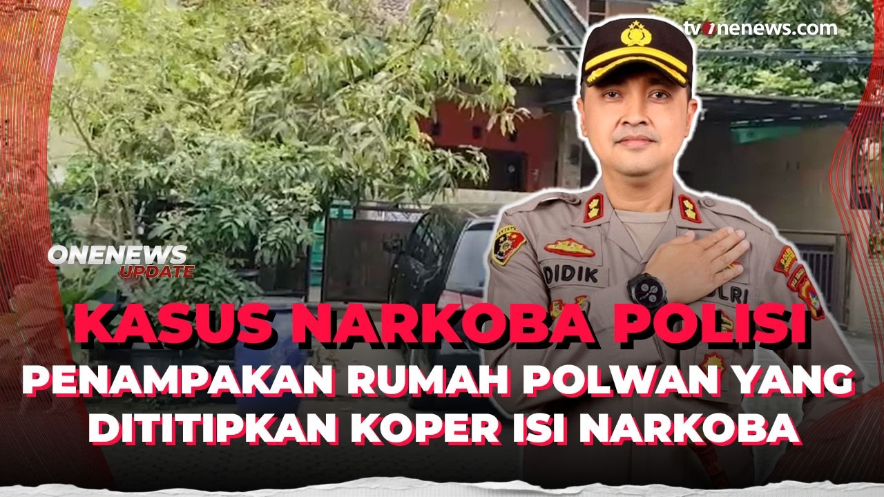 Rumah Polwan di Tangerang Jadi Tempat Penitipan Narkoba AKBP Didik | OneNews Update