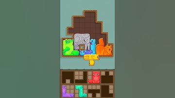 Puzzle Cats - Gameplay Walkthrough (iOS & Android) #shorts #games #funny
