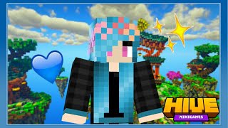 Im back!💙 Hive Skywars Solo
