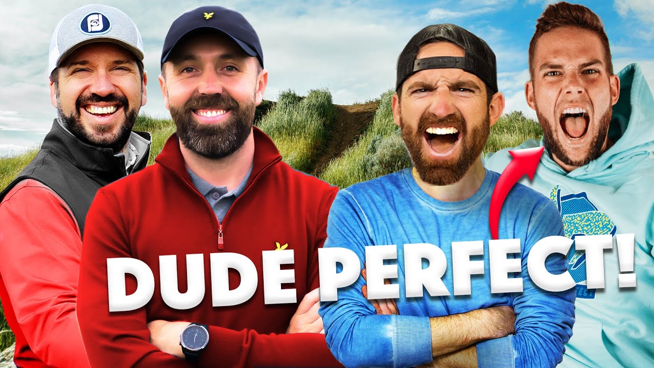 DUDE PERFECT GOLF CHALLENGE - THE DREAM TEAM!