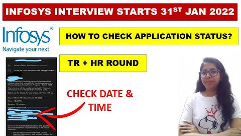 Infosys Interview Starts 31st Jan 2022 | Check Application Status | Infosys Hiring 2022