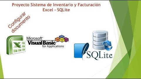 Proyecto Sistema Inventario Facturación Excel & SQLite Configurar documento