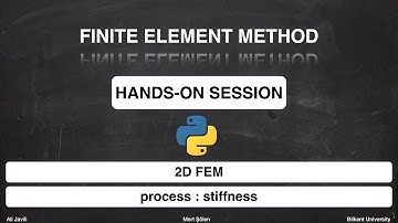 2D FEM in Python - Stiffness