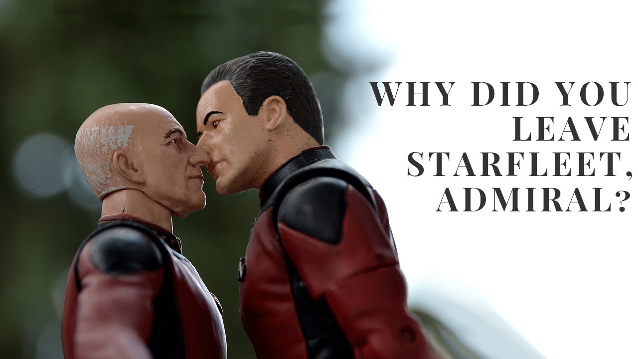 [ｑｃａｒｄ]  why did you leave starfleet, admiral? || stop motion