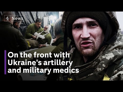 On the frontline of ukraine's artillery war