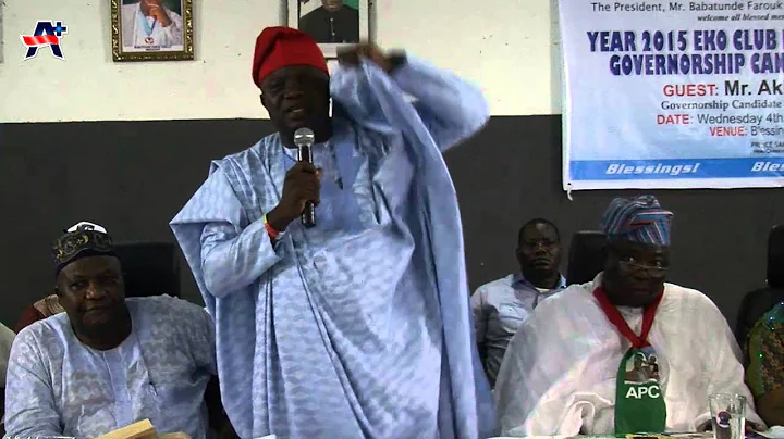 AKINWUNMI AMBODE CLARIFIES LEAVE BONUS AND RETIREMENT ISSUES