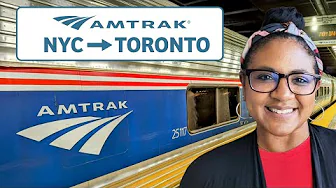 International Amtrak Trip Maple Leaf Train