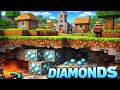 I Found Diamond Beneath the Village! | Minecraft