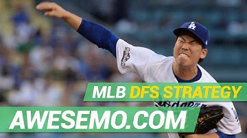 MLB DFS Strategy - Tue 4/23 - DraftKings FanDuel Yahoo - Awesemo.com