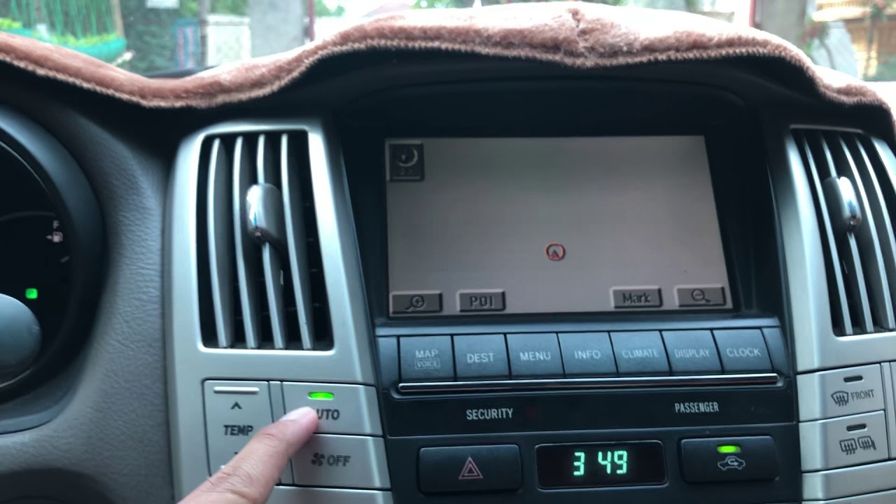 Lexus rx330 панель
