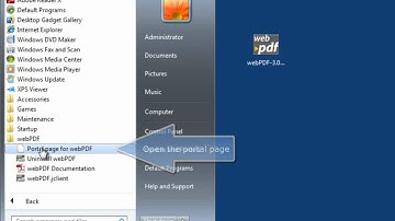 webPDF - Server installation and first PDF creation