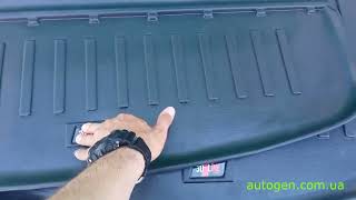Килимки в багажник Stingray 3d-Line резина Купувати чи ні. Огляд магазину АвтоГен