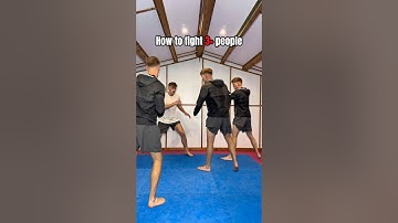 How to fight 3+ people….