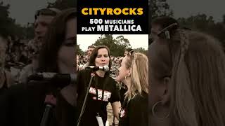 500 musicians play METALLICA #shorts