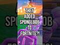 Spongebob big guy pants ok! Sponge led us to victory :)  #gaming #multiplayer #fortnite #shorts