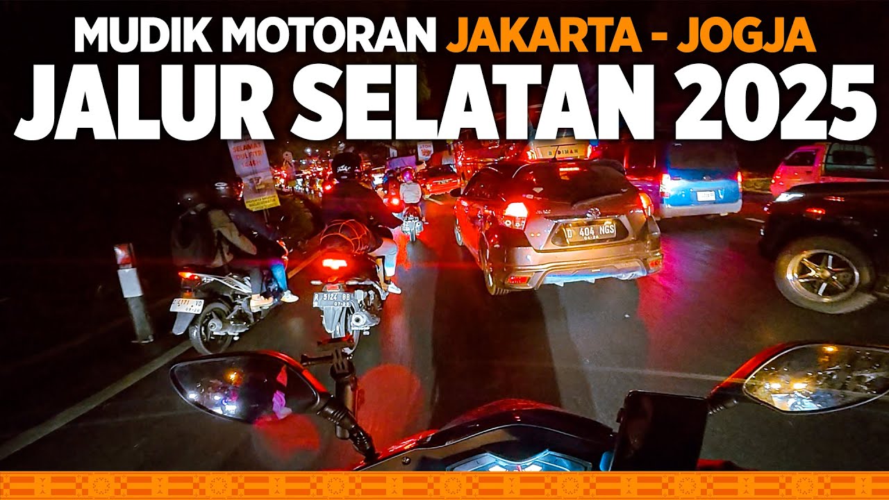 H-3 MUDIK MOTORAN | Jalur Selatan Macet Total | MSRG 2025
