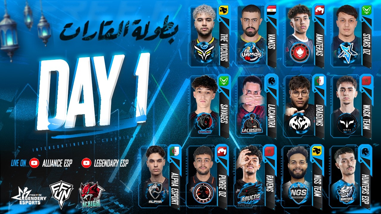 بطولة القارات – DAY 1 | Intercontinental Championship