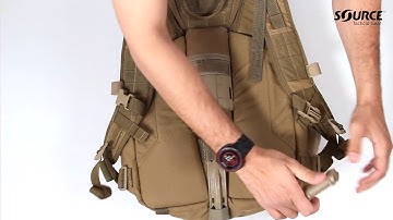 Fastening 40l pack to Scalable Tactical Vest (STV)