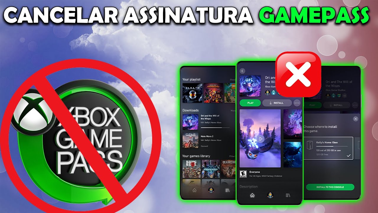 Como cancelar o Xbox Game Pass