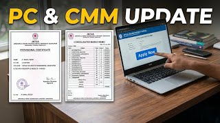 JNTUA Official Circular: How to Apply for PC & CMM? 📜 | Fees, Dates & Process Explained! 🔥