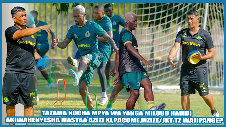 TAZAMA KOCHA MPYA WA YANGA MILOUD HAMDI AKIWAHENYESHA MASTAA AZIZI KI,PACOME,MZIZE/JKT TZ WAJIPANGE?