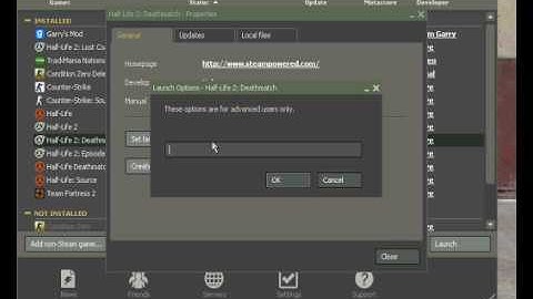 How to open console on HL2 and Gmod!