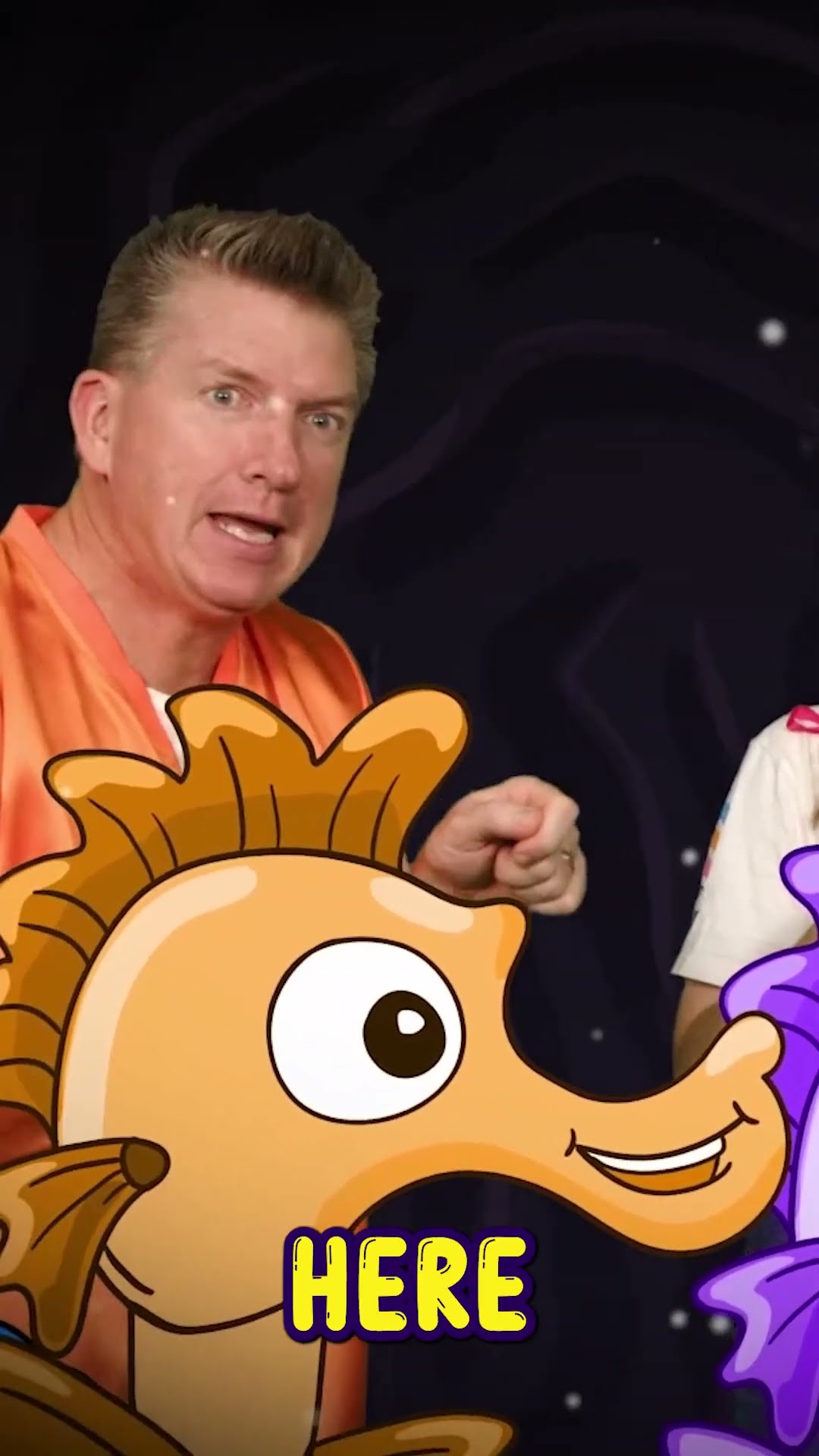 Baby Shark Seahorse Race #shorts #nurseryrhymes #themikmaks