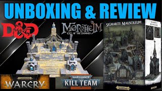 Unboxing Sigmarite Mausoleum: Warhammer Warcry Kill Team D&D Terrain Scenery #new40k
