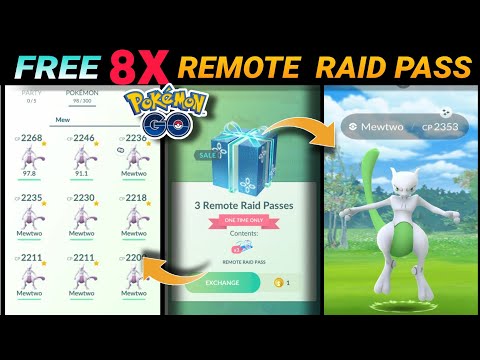 Must Watch now How to Get 9 Free Remote Raid Pass |Save Remote raid passes| Pokemon Go