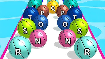 AZ Run 🏆 ABC Runner All Levels Gameplay Walkthrough (Android Ios) 4845