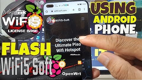 PAANU MAG FLASH NG WIFI5 SOFT SA SD CARD GAMIT ANG CELLPHONE: FULL TUTORIAL