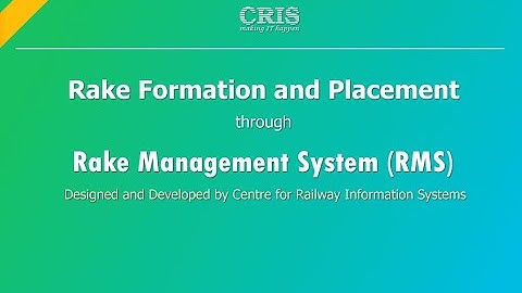 How to Form and Place Rake in RMS FOIS application.