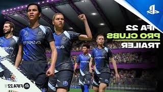 FIFA 22 - Official Pro Clubs Trailer | PS5, PS4 IN REVERSE