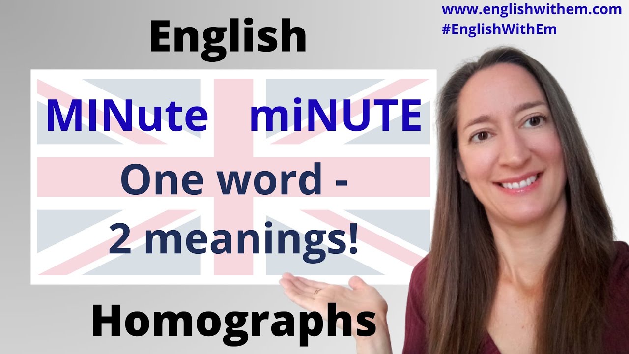 MINUTE One Word Two Meanings YouTube minute-one-word-two-meanings-youtube