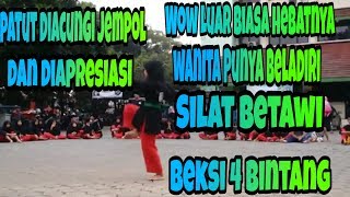 Luar Biasa Hebatnya Kaum Perempuan Belajar Beladiri Silat Betawi Beksi 4 Bintang