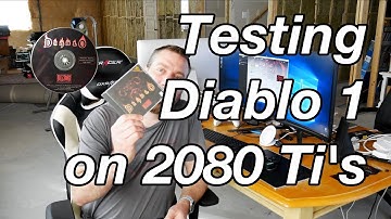 Testing the rereleased Diablo from GOG.com on Windows 10 with 2080 TI