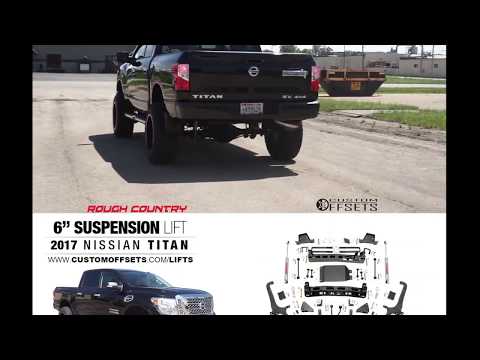 6"-rough-country-lift-kit-for-2017-nissan-titan