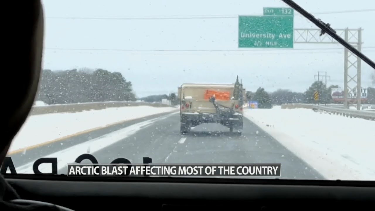 Arctic blast brings record low temperatures to huge portions of U.S ...