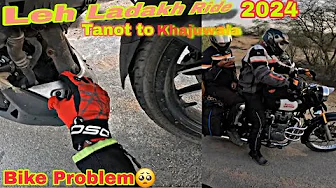 Dominar400 Problem ! Bike me hui kharabi ab ride cancel😔 ! Leh Ladakh ride 2024  Ep.-03