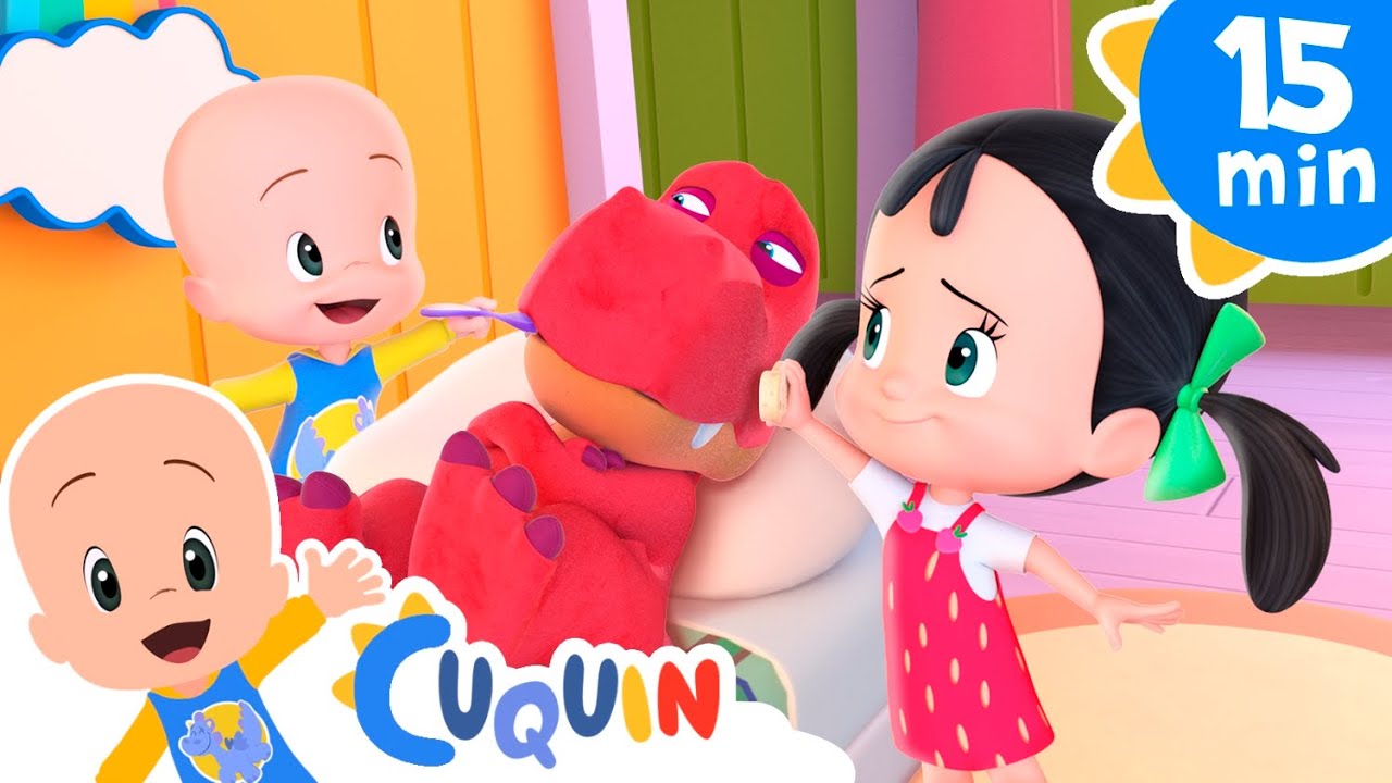 El dinosaurio tiene fiebre | Cleo & Cuquín: canciones infantiles