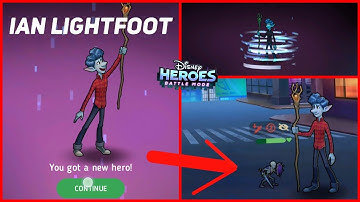 Disney Heroes Battle Mode IAN LIGHTFOOT UNLOCKED PART 835 Gameplay Walkthrough - iOS / Android