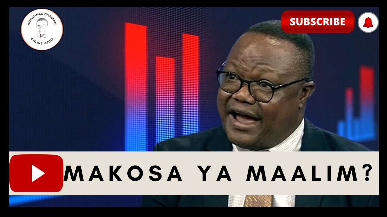 Haya ndiyo makosa ya Maalim Seif kwa mujibu wa Tundu Lissu