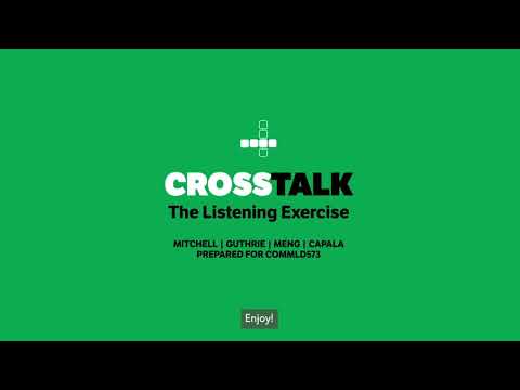 CrossTalk Explainer Video - A Masters Project for Communication Leadership