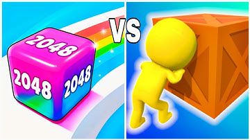 Jelly Merge Run Match vs Push Harder - ASMR Gameplay New Update 