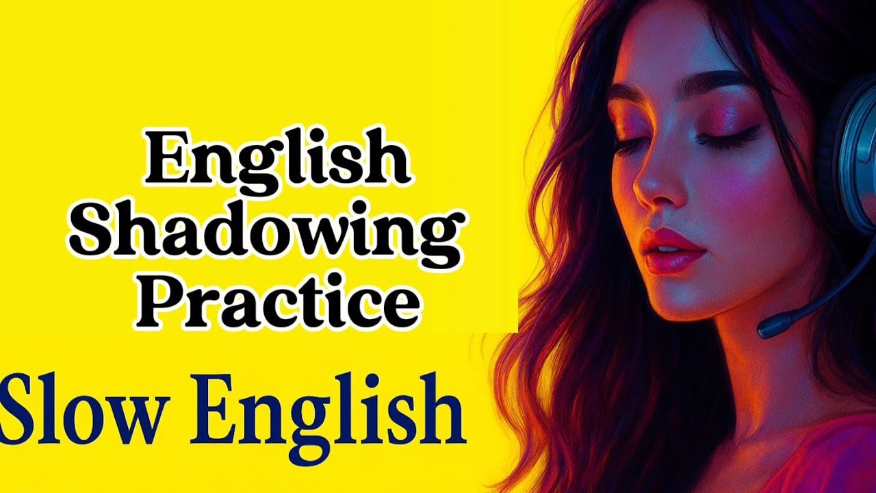Shadowing English Speaking Practice Speak Like a Native Fast! podcast# ...