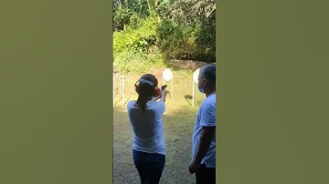 YES - I did it! My First Firing Range Experience. BREATHE, AIM and SHOOT!